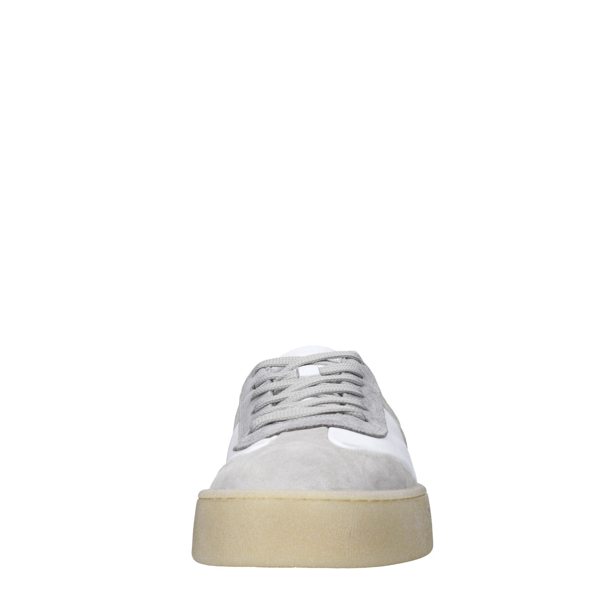 Sneakers in pelle e camoscio 