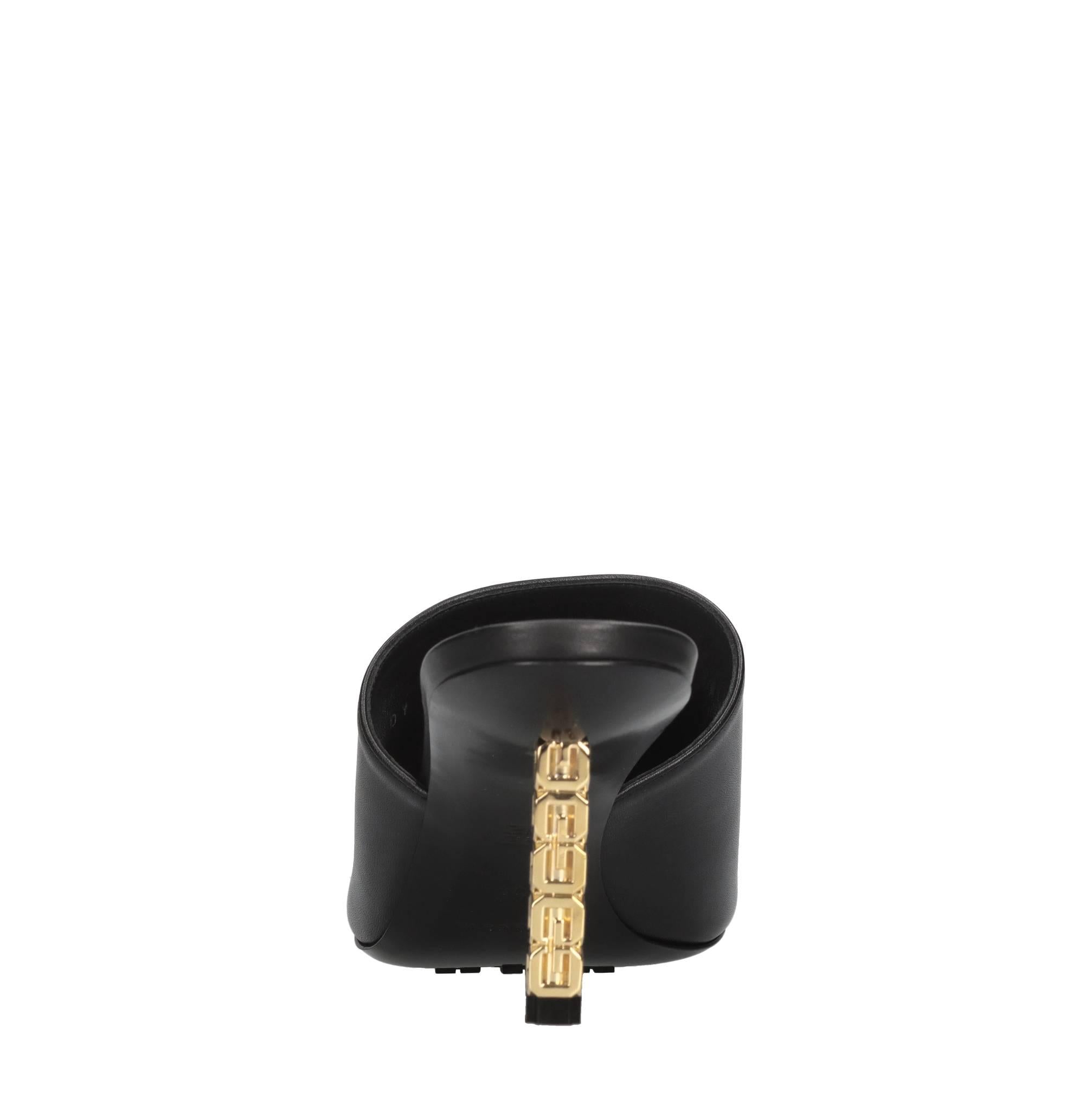 Mules G Cube in pelle 