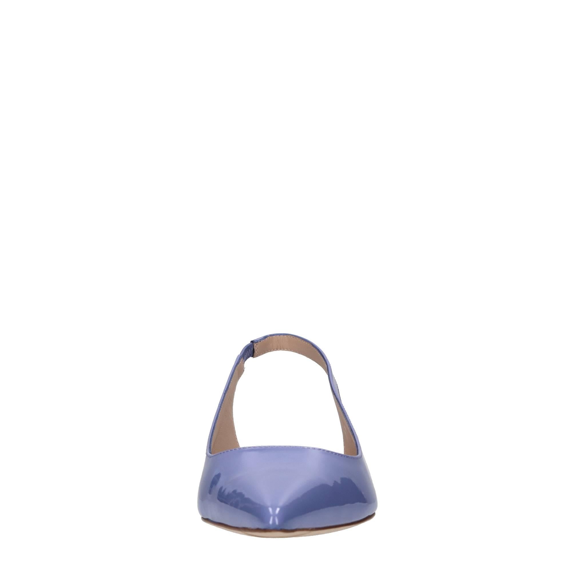 Décolleté slingback in vernice 