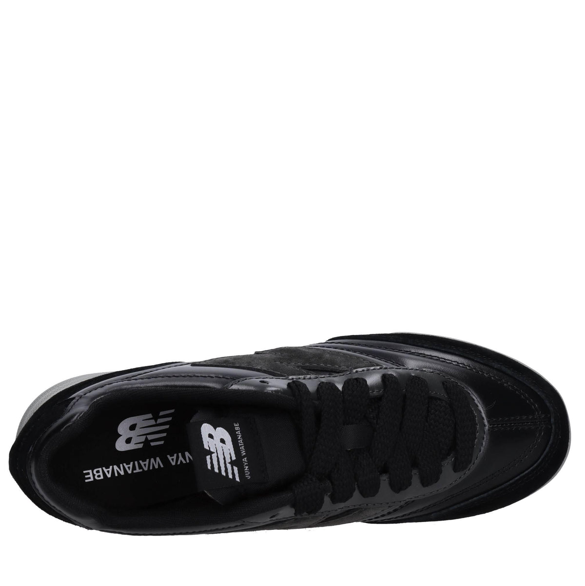 Sneakers in camoscio ed ecopelle 