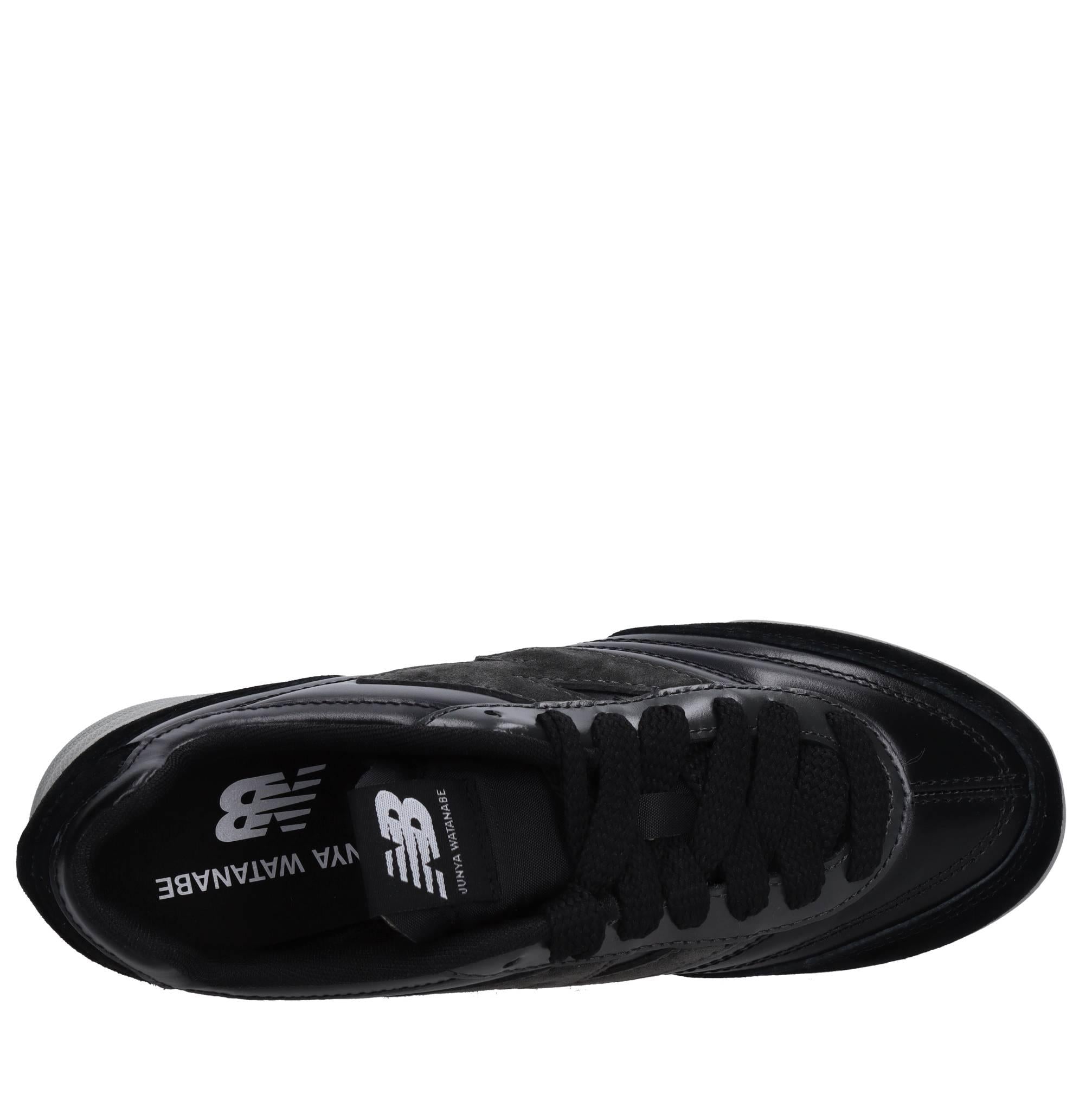 Sneakers in camoscio ed ecopelle 