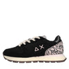 SUN68 Sneakers Ally Winter in camoscio, tessuto ed ecopelliccia