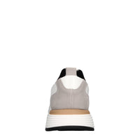 Sneakers in pelle e camoscio 