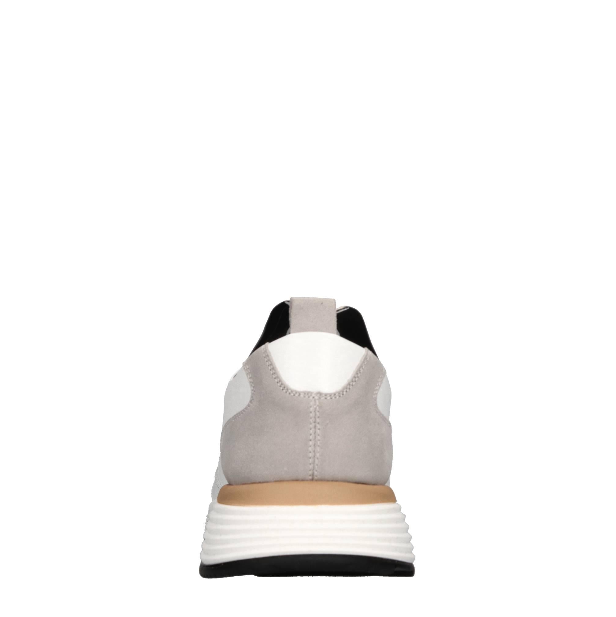 Sneakers in pelle e camoscio 