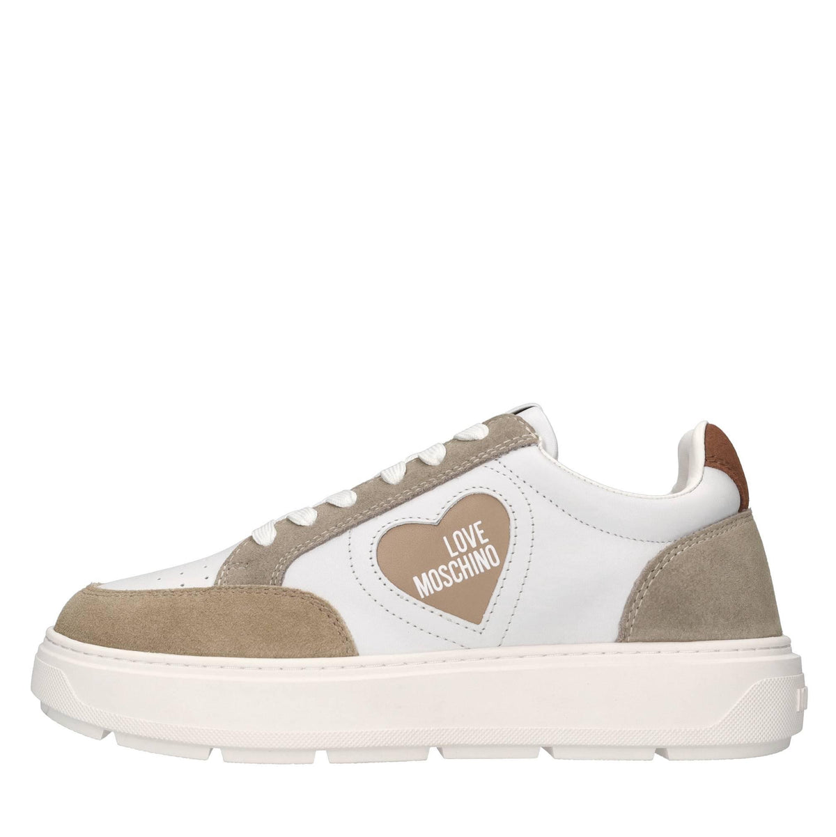 Sneakers in pelle e camoscio 