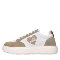 Sneakers in pelle e camoscio 