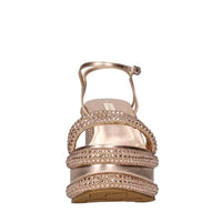 Zeppe Stratosphere in pelle e strass 