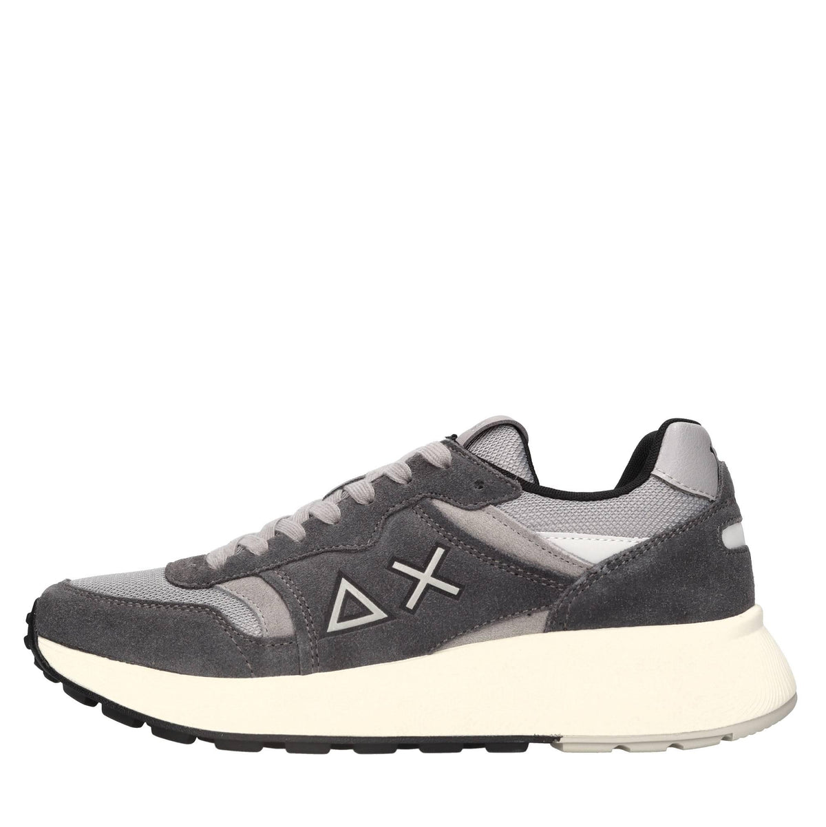 Sneakers modello Z44127 SUN68 in pelle scamosciata e tessuto traspirante 