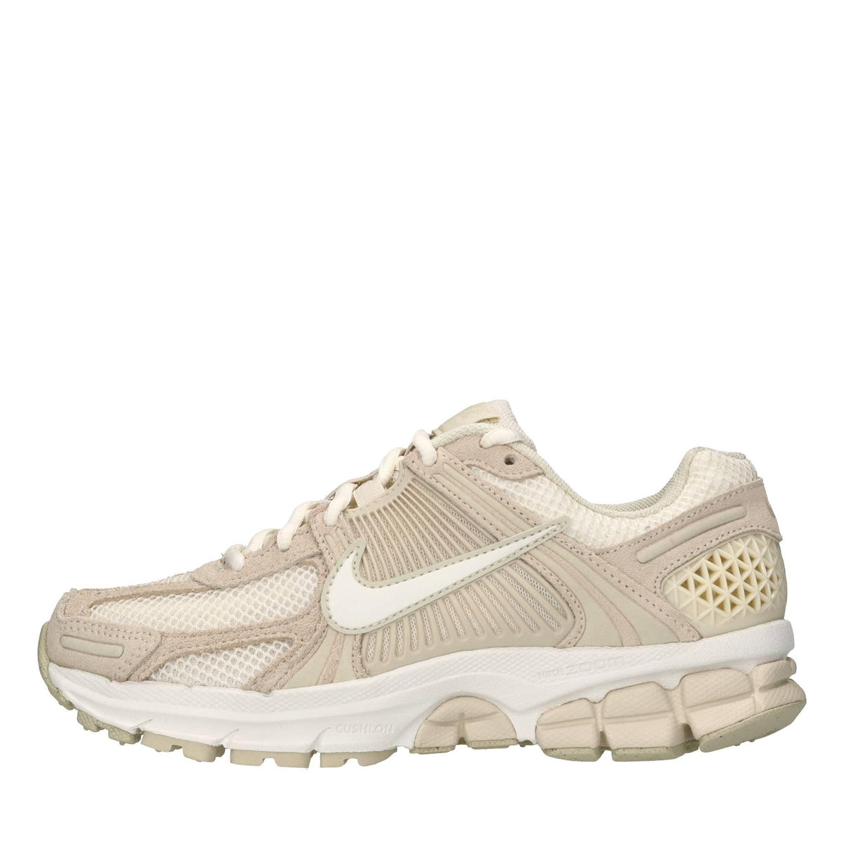 Sneakers in pelle e tessuto 