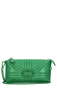 Borsa Grate Double in pelle 
