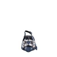 Décolleté slingback in tessuto 