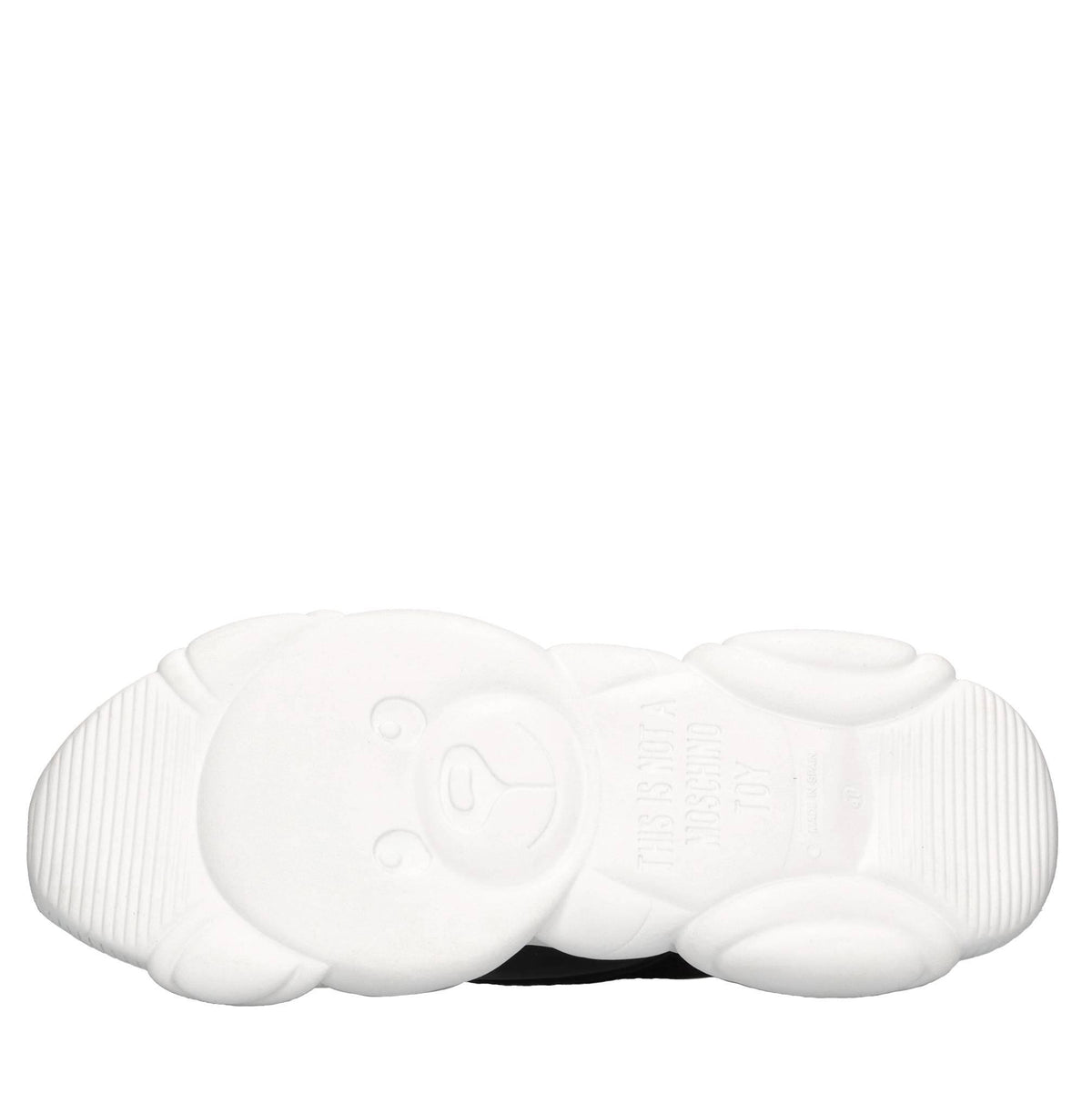 Sneakers in pelle e tessuto 