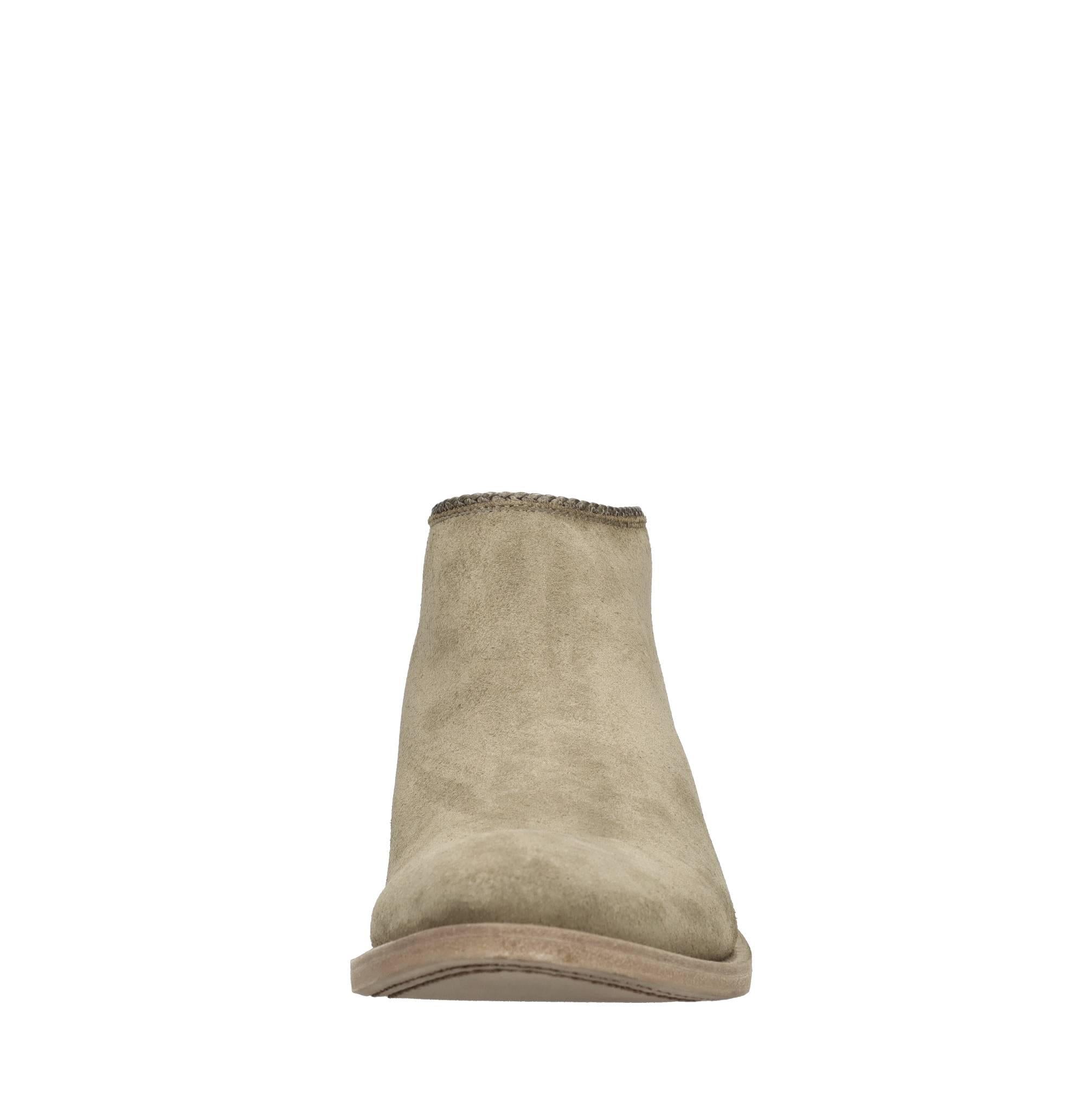 Stivaletto in camoscio 