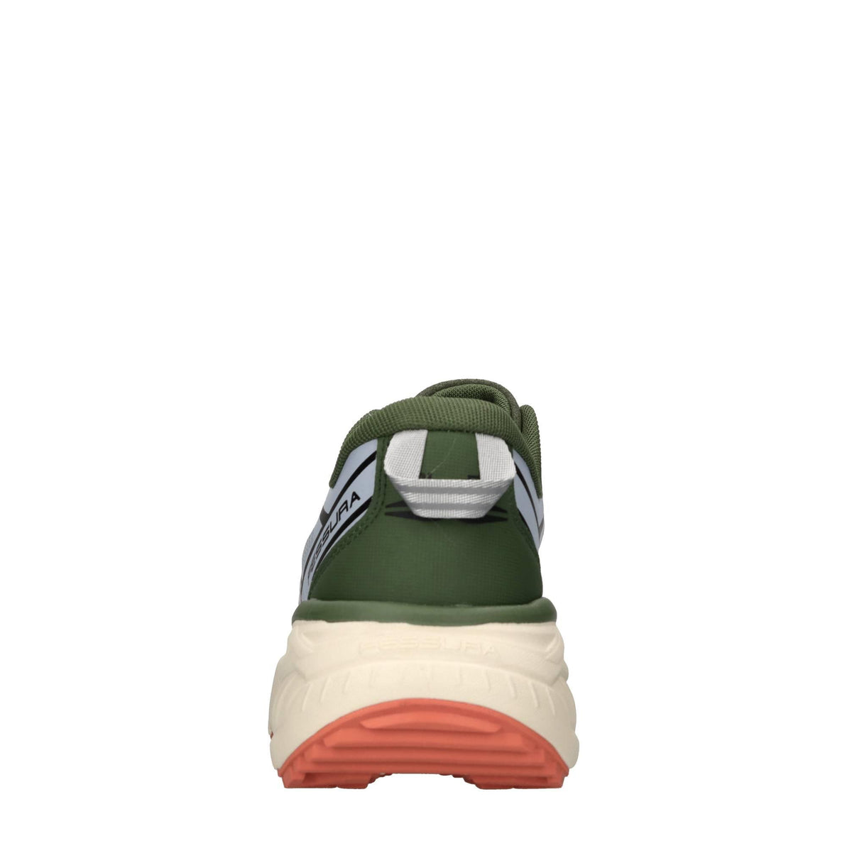 Sneakers in ecopelle e tessuto 