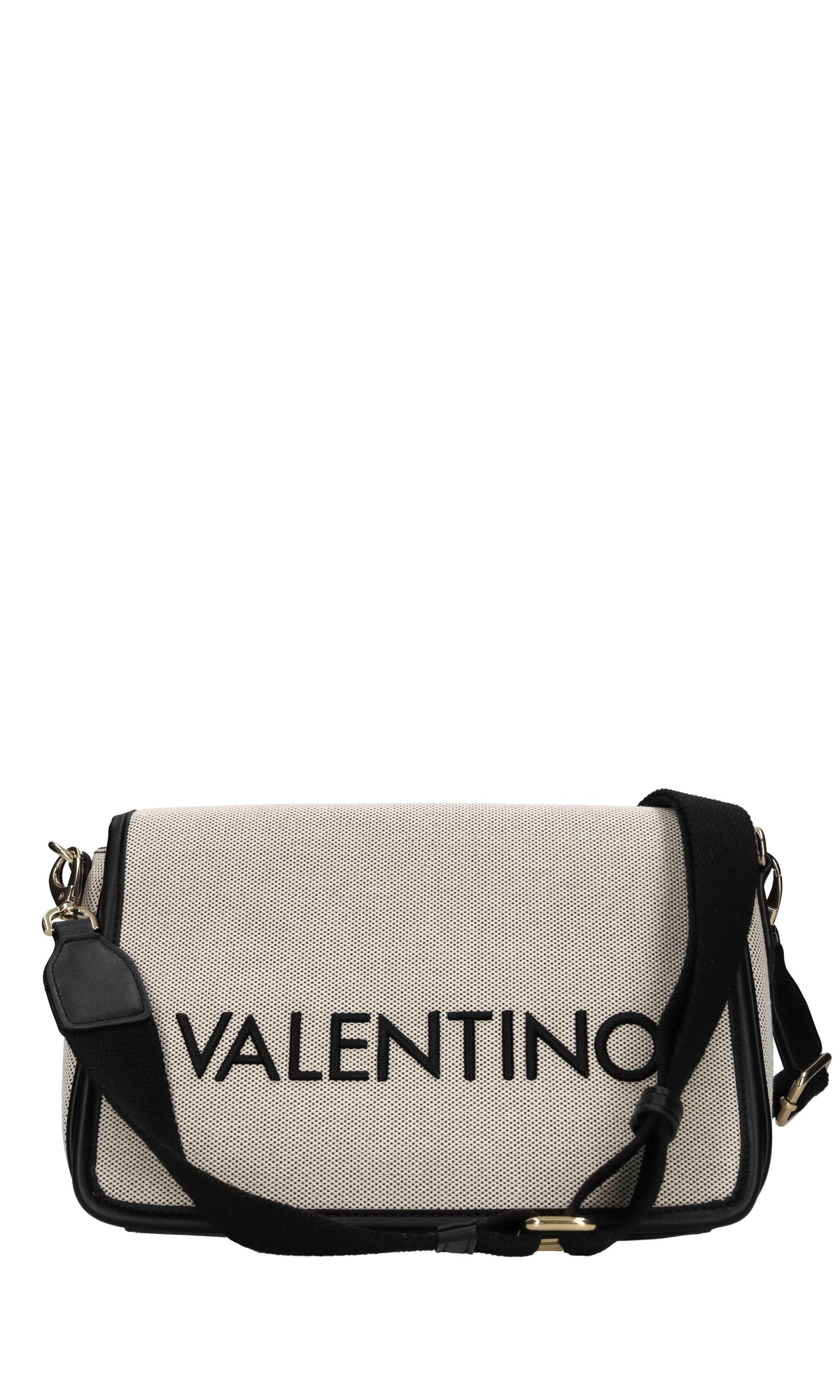 Borsa in tessuto ed ecopelle 