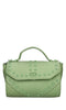LA CARRIE Frivolous mini leather and stud bag.