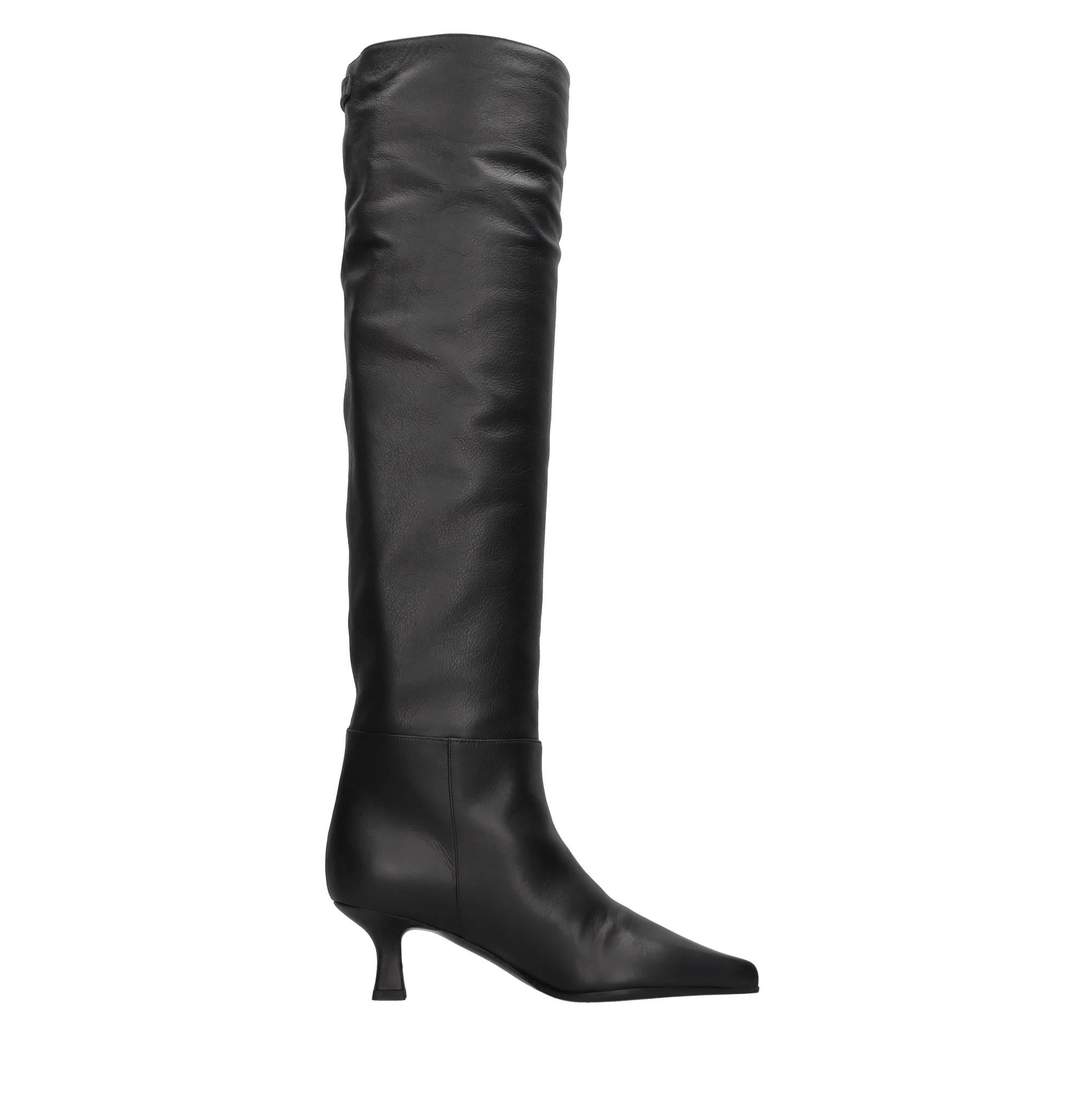 Stivali Cuissard Bea 055 in pelle 