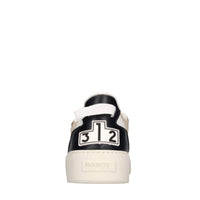 Sneakers in camoscio e tessuto 