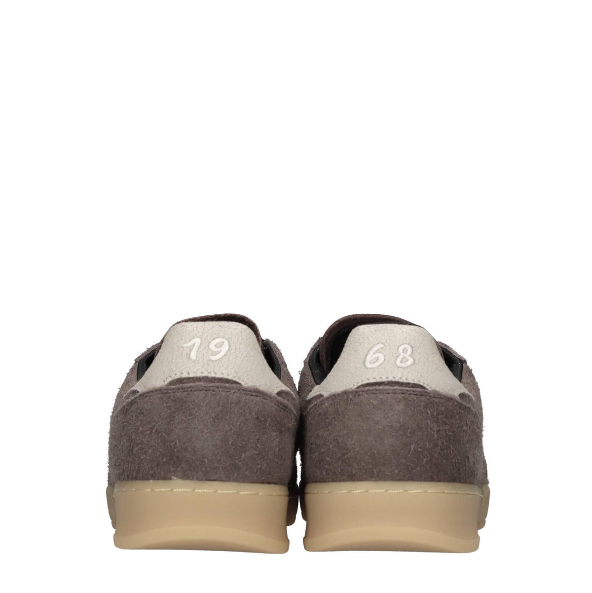 Sneakers in camoscio ed ecopelle 