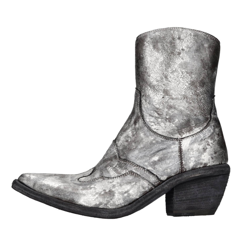 Stivaletti texani in pelle 