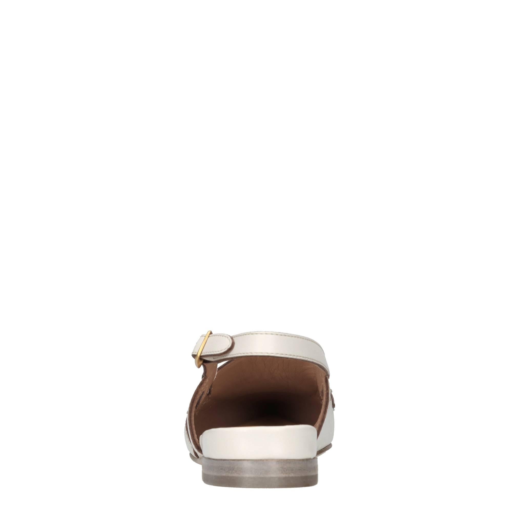 Ballerine slingback in pelle 