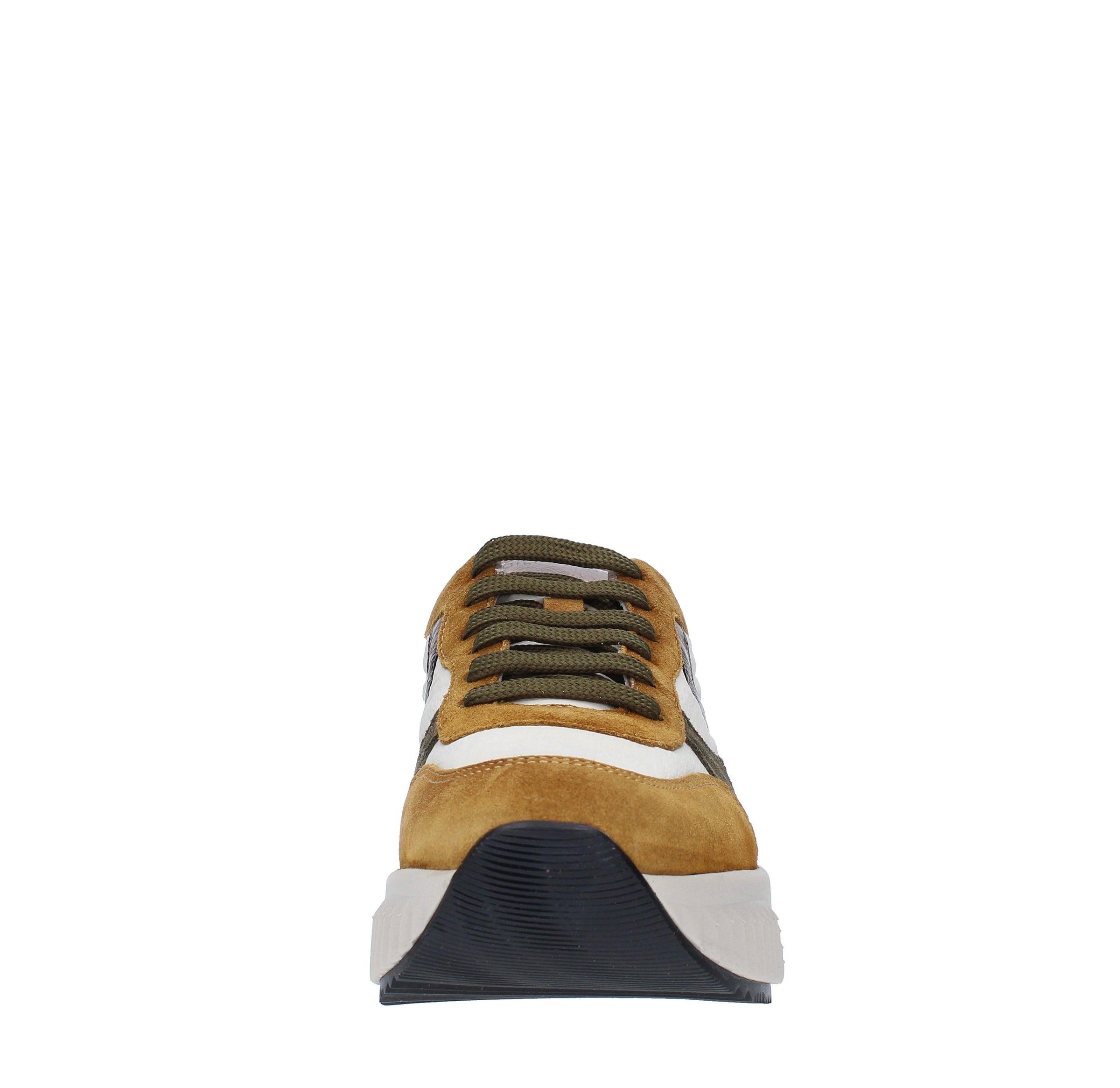 Sneakers VOILE BLANCHE modello JINNIE in pelle, camoscio e nylon 
