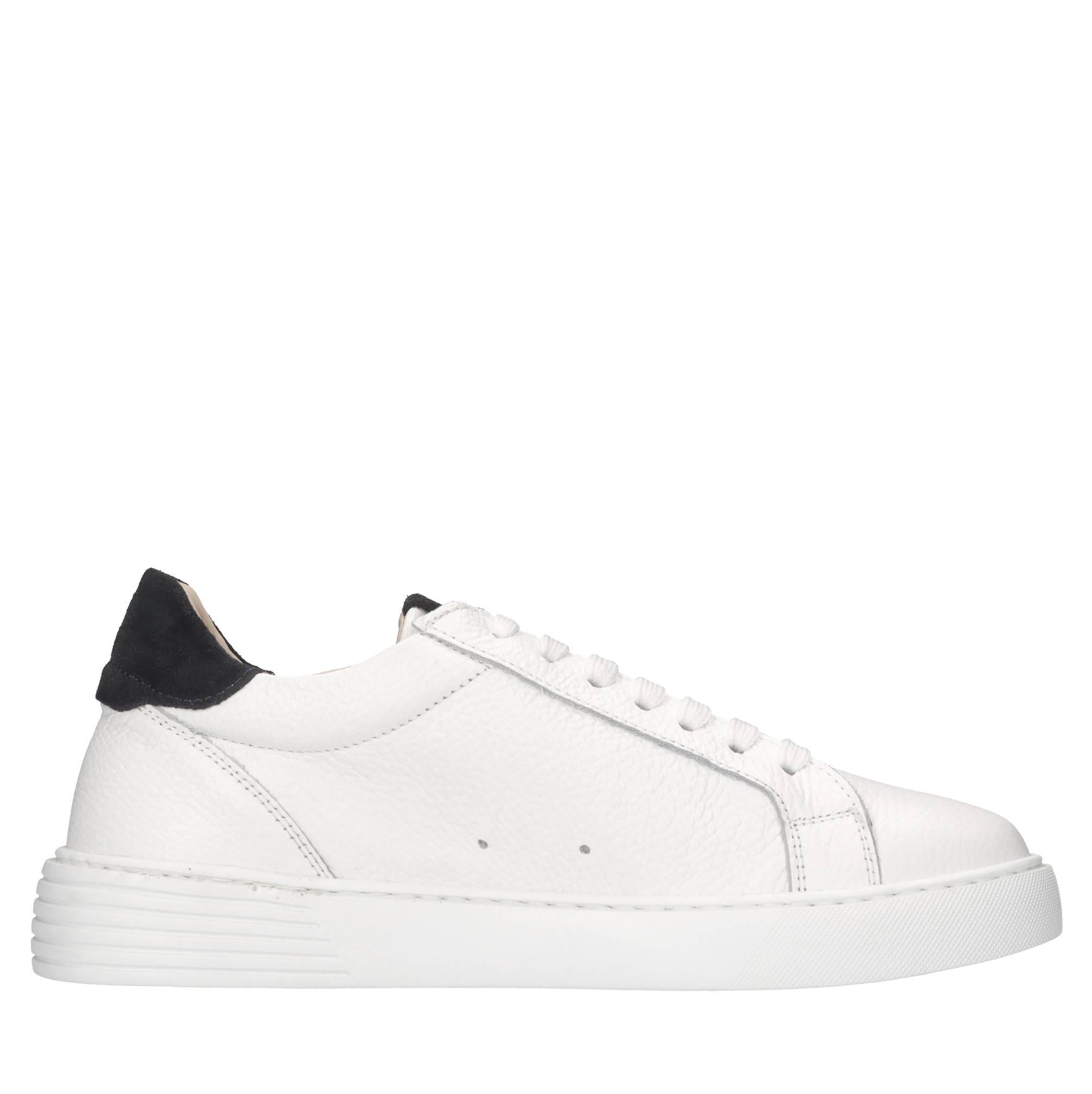 Sneakers in pelle e camoscio 