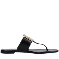 Mules Georgia in pelle 
