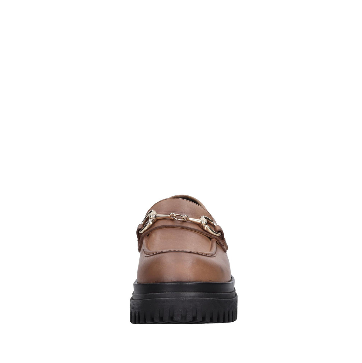 Mocassino in pelle<BR/> 