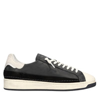 Sneakers in pelle e camoscio 