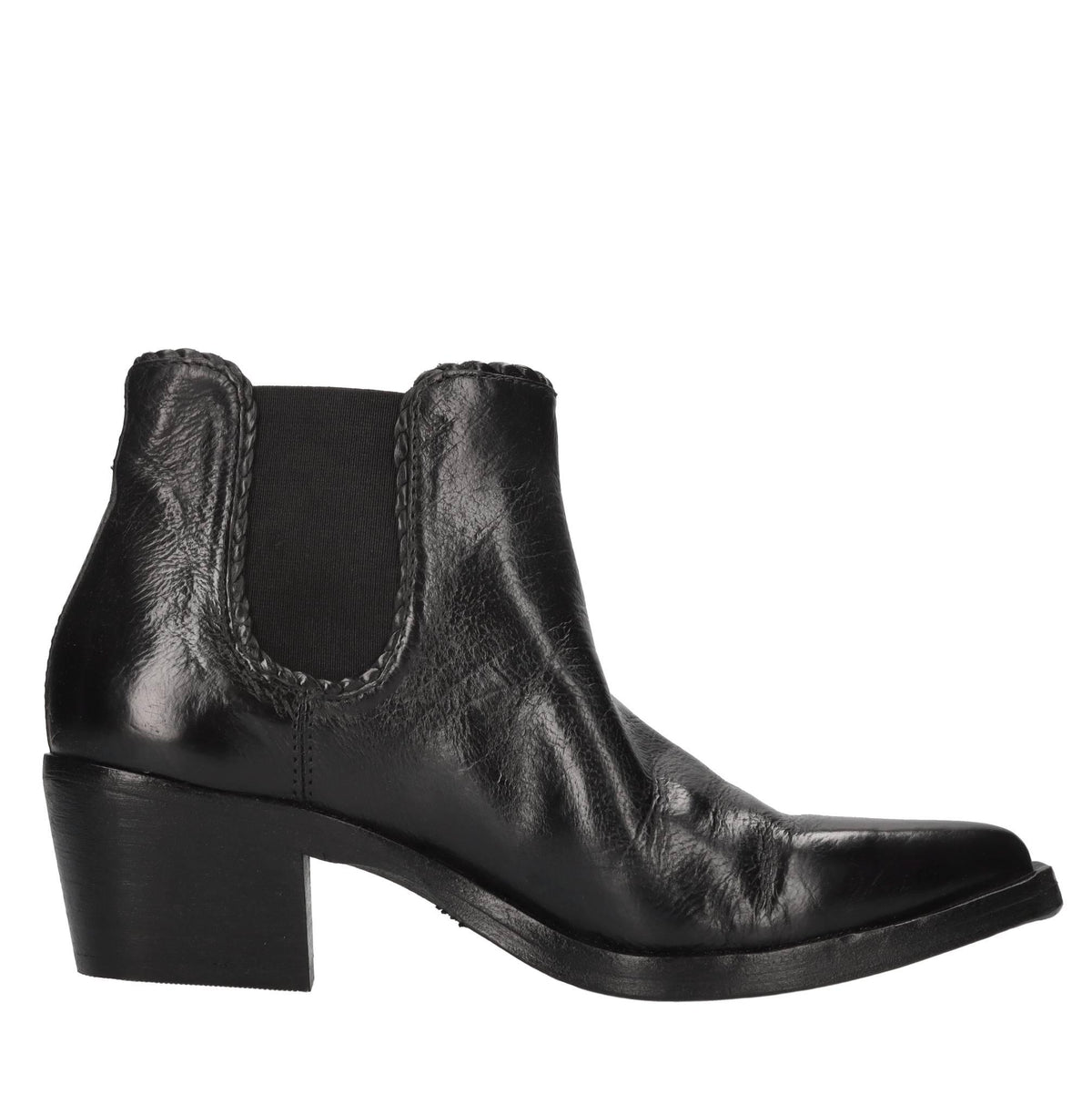 Stivaletti texani in pelle 