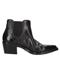 Stivaletti texani in pelle 