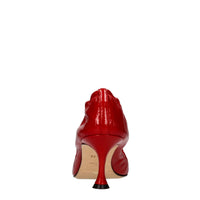 Décolleté in pelle 