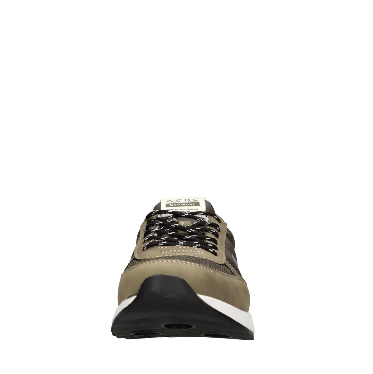 Sneakers in ecocamoscio e tessuto 