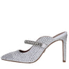 KURT GEIGER Sabot in raso e strass