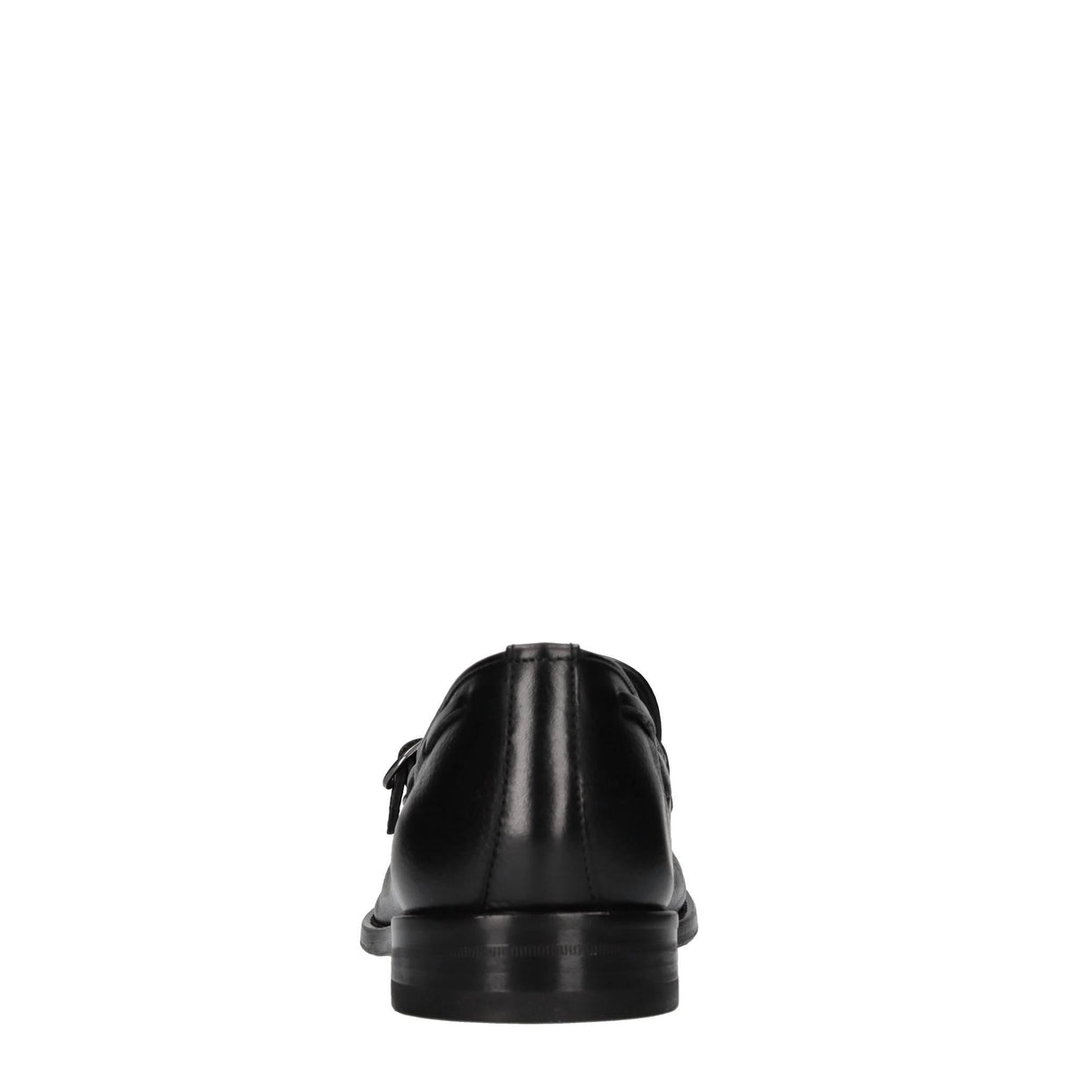 Mocassini doppia fibbia in pelle 