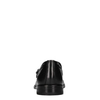 Mocassini doppia fibbia in pelle 