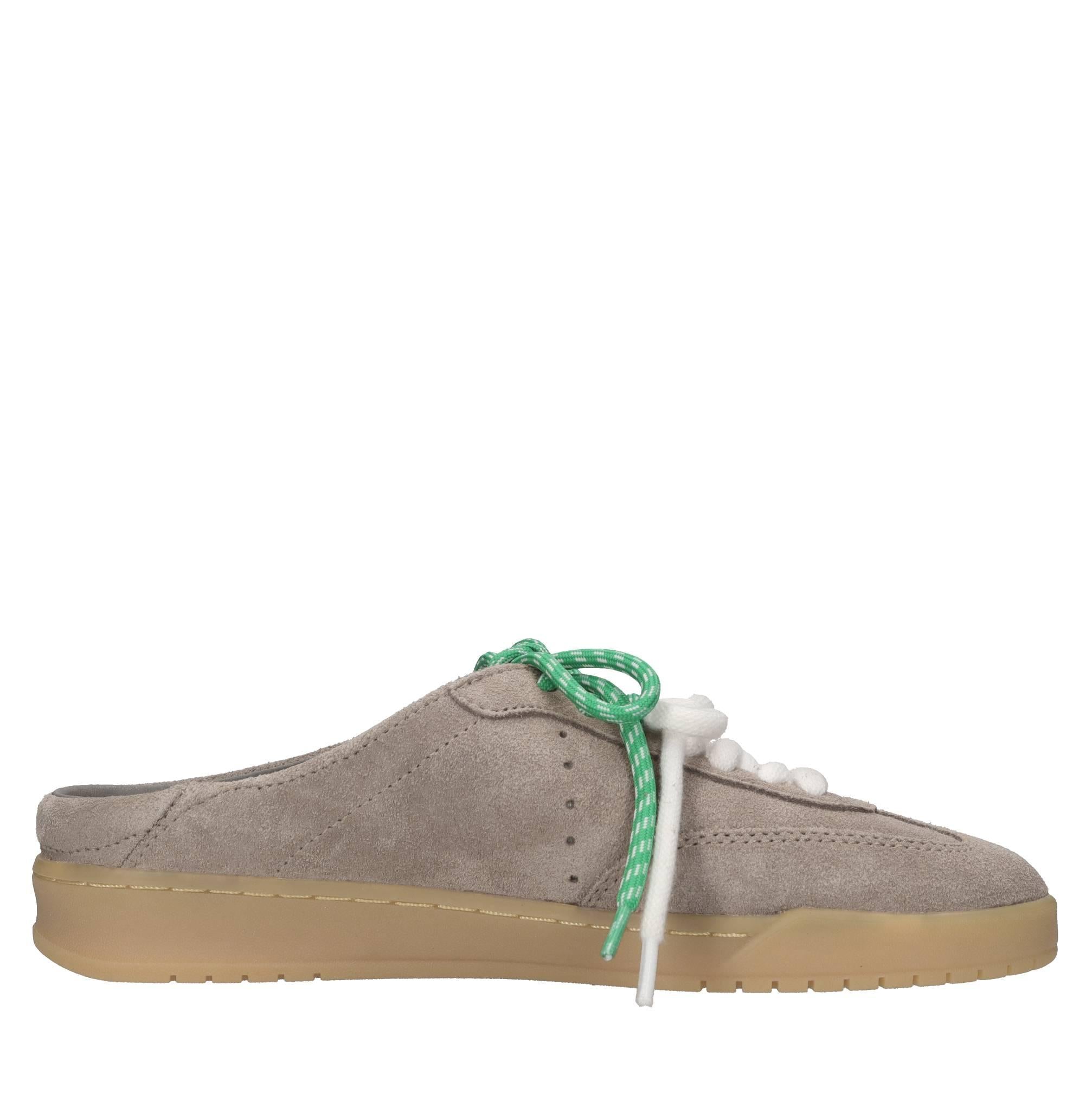 Sabot in camoscio 