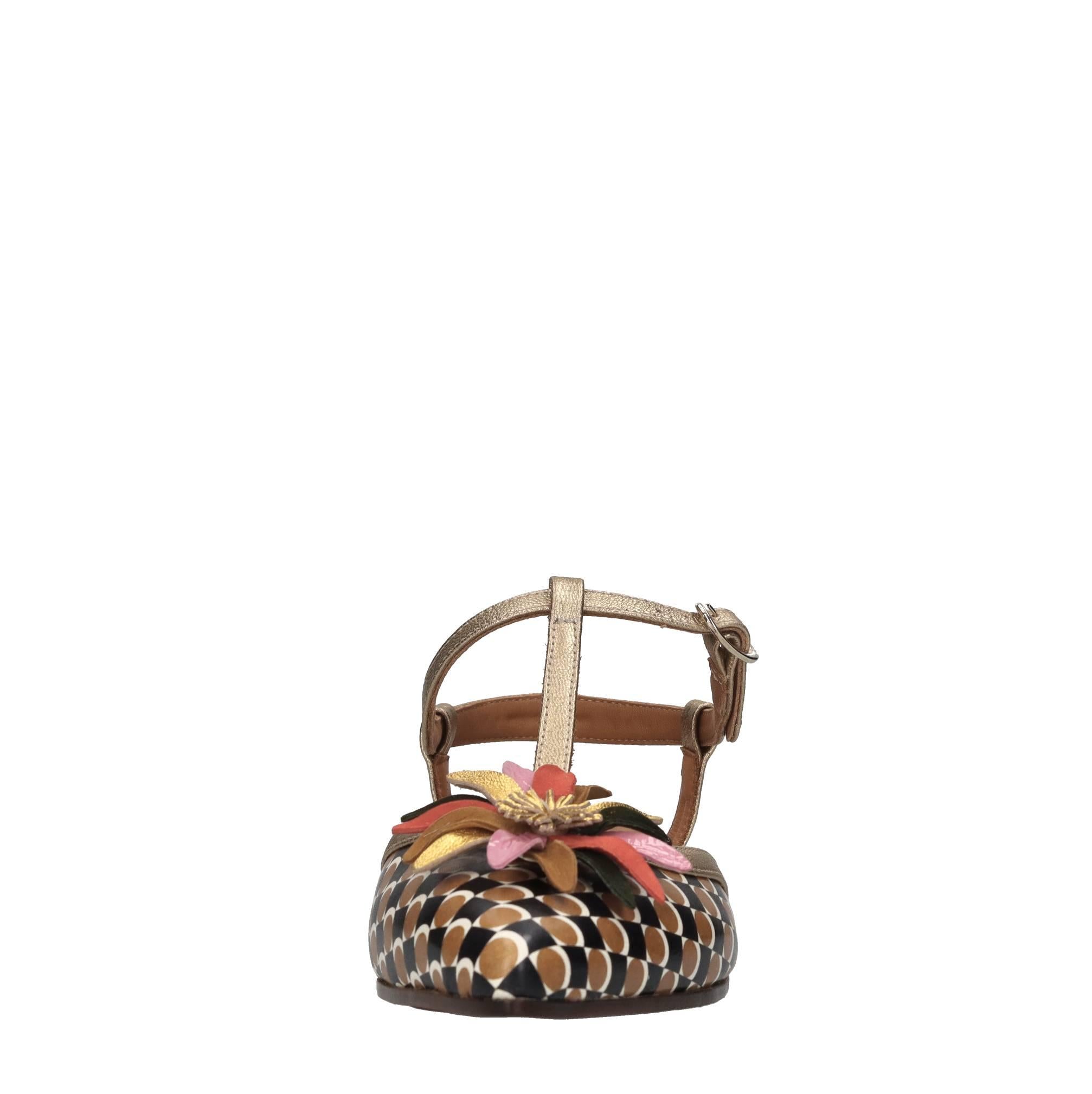Décolleté slingback Heleni in pelle 