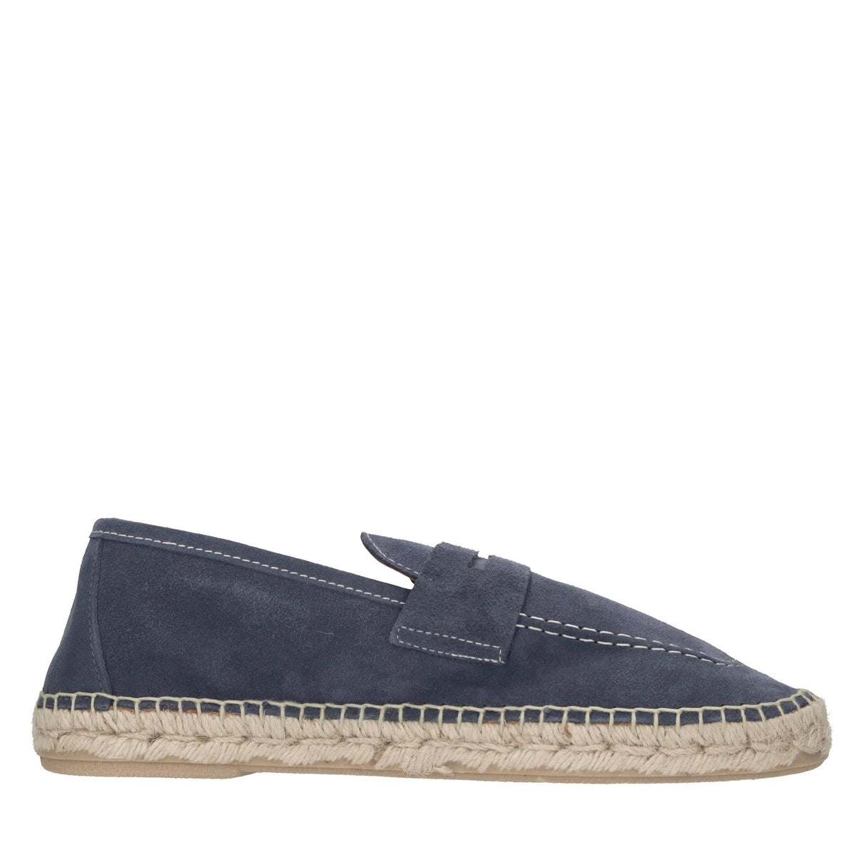 Mocassini espadrillas in camoscio 
