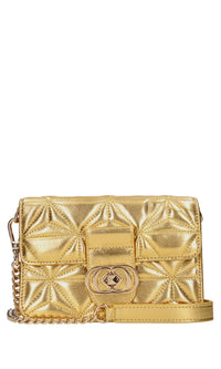 Borsa in pelle laminata 