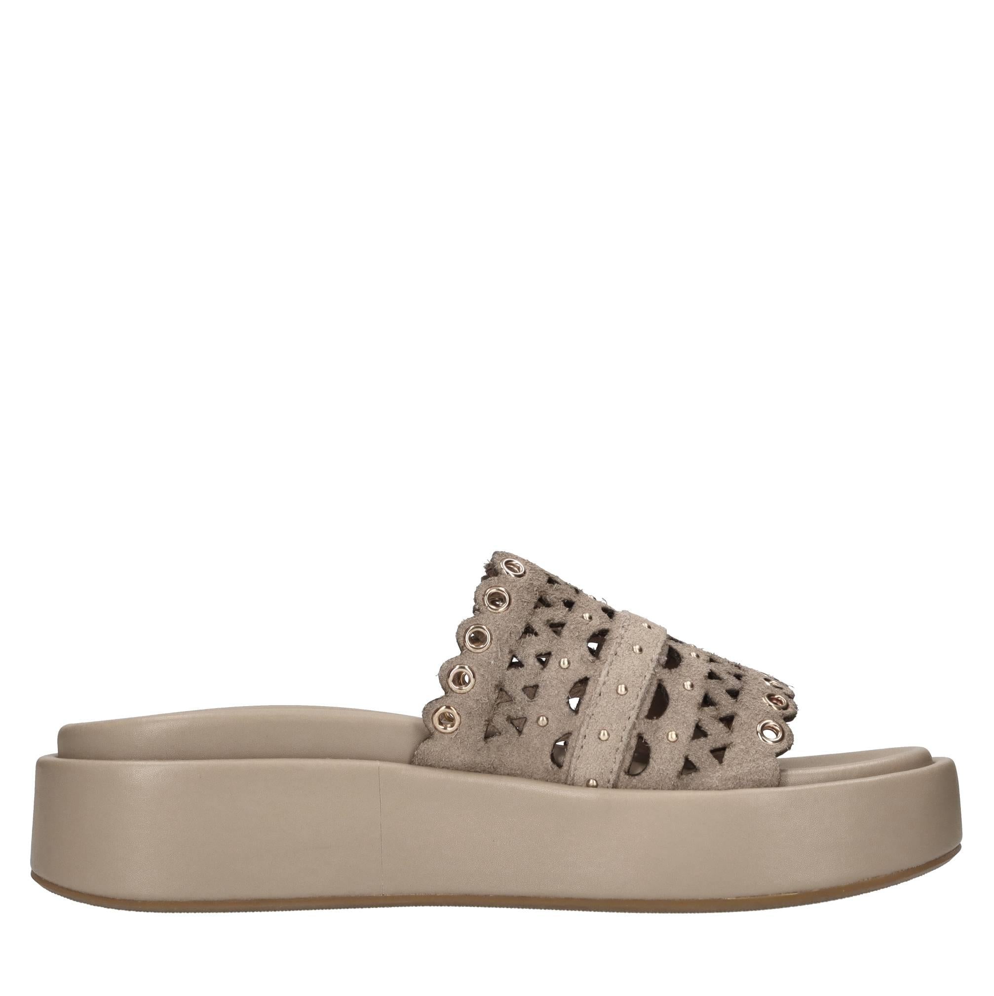 Mules in pelle 
