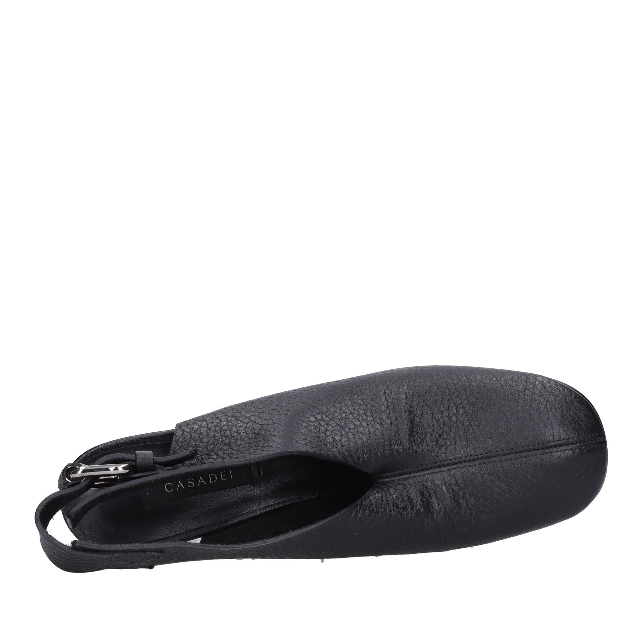 Décolleté Slingback in pelle 