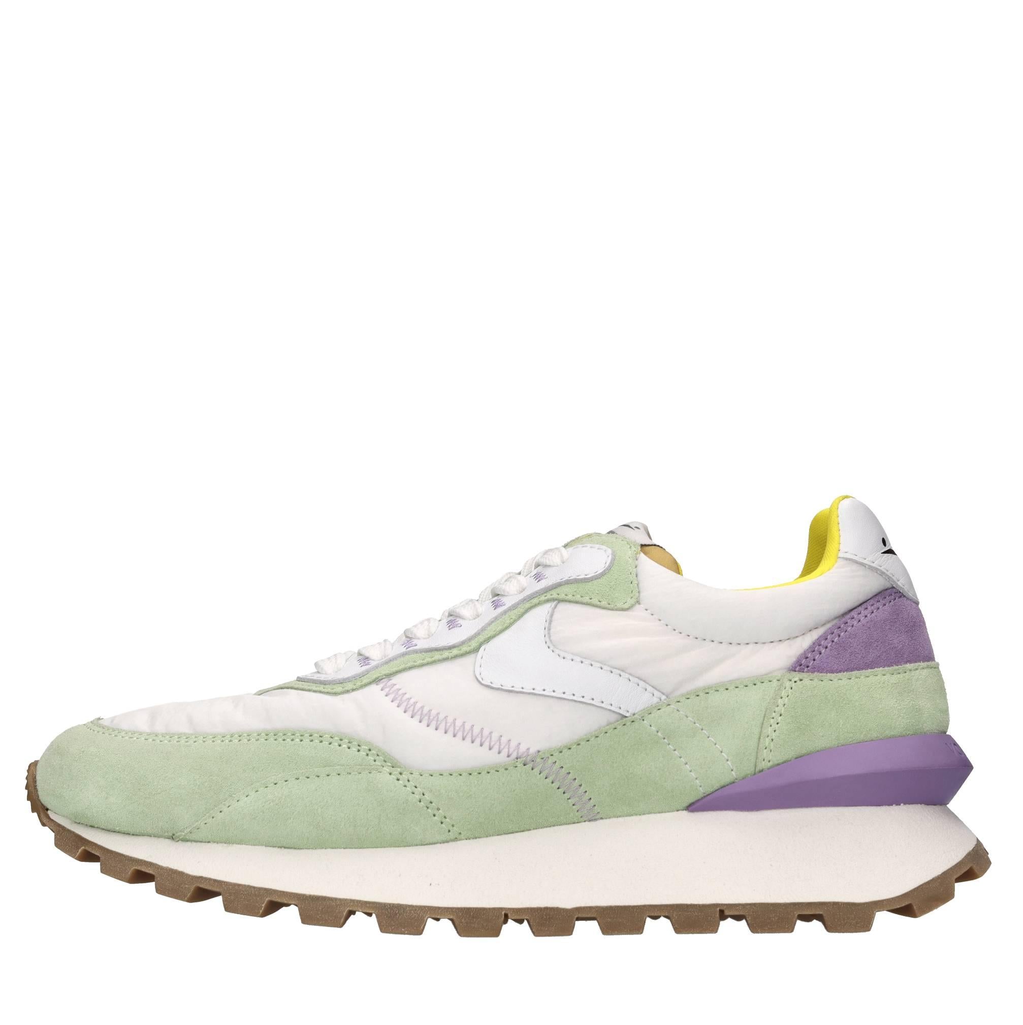 Sneakers in camoscio,pelle e tessuto 