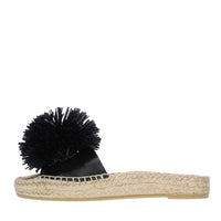 Mules modello FUJI in pelle e rafia 