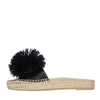PALOMA BARCELO' FUJI mules in leather and raffia