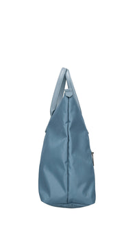 Borsa in tessuto tecnico e pelle 