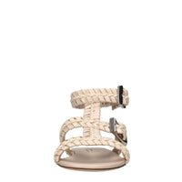 Sandali flat Penelope in pelle 