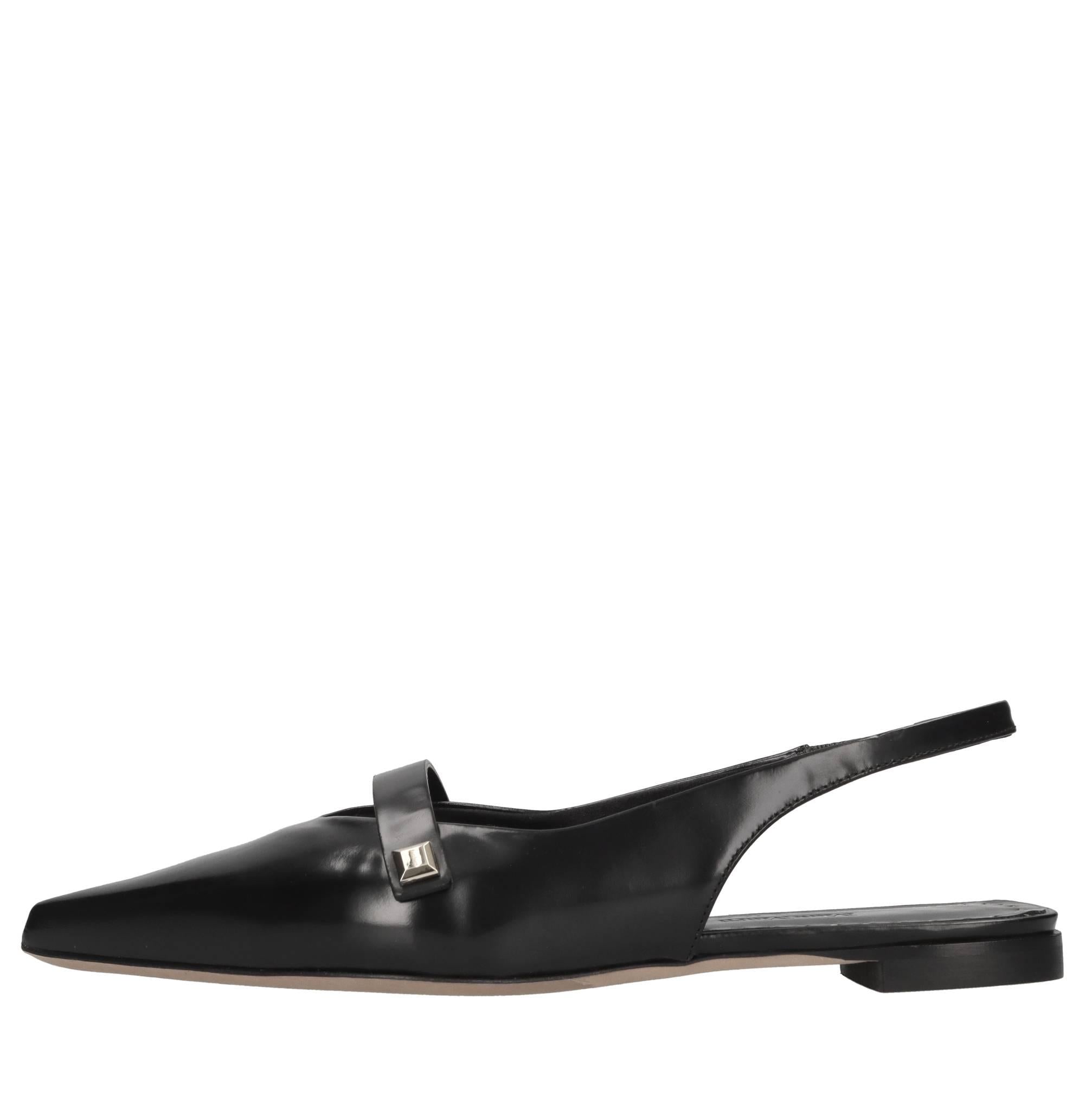 Ballerine slingback in pelle ed ecopelle 