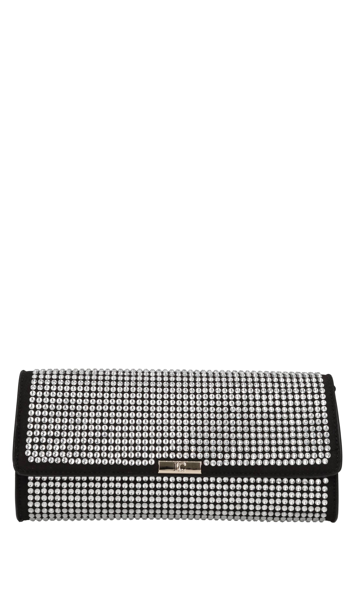 Borsa Night Ed. in ecopelle, ecocamoscio e strass 